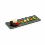 Tablett für Snacks Kinvara Schwarz 30,3 x 0,5 x 10 cm (24 Stück)