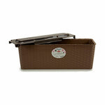 Blumenkasten Stefanplast Braun Kunststoff 18 x 16 x 48,5 cm 49 x 16 x 18 cm (12 Stück)