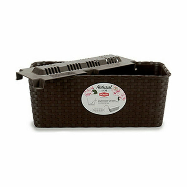 Blumenkasten Stefanplast Kunststoff 13 x 11 x 28,5 cm 28,5 x 11 x 13 cm (12 Stück)