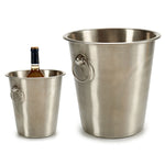 Eiskübel Kinvara Silberfarben Edelstahl 4,5 L 22 x 21 x 22 cm (12 Stück)