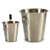 Eiskübel Kinvara Silberfarben Edelstahl 4,5 L 22 x 21 x 22 cm (12 Stück)