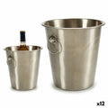 Eiskübel Kinvara Silberfarben Edelstahl 4,5 L 22 x 21 x 22 cm (12 Stück)