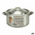 Topf mit Deckel Kinvara Silberfarben 1,5 L 18 x 10 x 23,5 cm 23,5 x 10 x 18 cm (10 Stück)