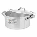 Topf mit Deckel Kinvara Silberfarben 25 x 11,5 x 18 cm 18 x 11,5 x 25 cm (10 Stück)