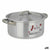 Topf mit Deckel Kinvara Silberfarben 3 L 28 x 12,5 x 22 cm (10 Stück)