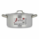 Topf mit Deckel Kinvara Silberfarben 3 L 28 x 12,5 x 22 cm (10 Stück)