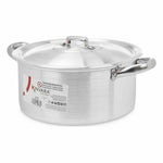Topf mit Deckel Kinvara Silberfarben 4 L 31 x 13 x 24 cm 24 x 13 x 31 cm (10 Stück)