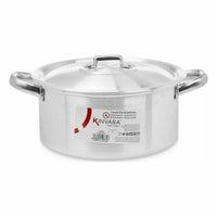 Topf mit Deckel Kinvara Silberfarben 4 L 31 x 13 x 24 cm 24 x 13 x 31 cm (10 Stück)