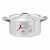 Topf mit Deckel Kinvara Silberfarben 4 L 31 x 13 x 24 cm 24 x 13 x 31 cm (10 Stück)