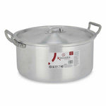 Topf mit Deckel Kinvara Silberfarben 6,5 L 35 x 16 x 28 cm (6 Stück)