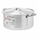Topf mit Deckel Kinvara Silberfarben 8 L 38 x 16 x 30,5 cm (6 Stück)