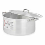 Topf mit Deckel Kinvara Silberfarben 12,5 L 44 x 19 x 35 cm (3 Stück)