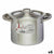 Kochtopf mit Deckel Kinvara Silberfarben Aluminium 16 x 14 x 21 cm 20 x 14 x 16 cm Ø 14 cm (6 Stück)