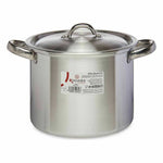 Kochtopf mit Deckel Kinvara Silberfarben Aluminium 29 x 18 x 22 cm Ø 20 cm (6 Stück)