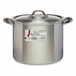 Kochtopf mit Deckel Kinvara Silberfarben Aluminium 33 x 21,5 x 26 cm Ø 24 cm (6 Stück)