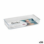 Mehrzweck-Organizer Berilo CH99113 Durchsichtig Kunststoff 15,5 x 5,5 x 34,5 cm Mehrzweck (36 Stück)