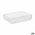 Mehrzweck-Organizer Durchsichtig Kunststoff 24 x 5,5 x 15,8 cm Mehrzweck (36 Stück)
