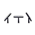 Vergrößerungsspiegel Schwarz Kristall Kunststoff 2,5 x 19,5 x 16 cm (6 Stück)