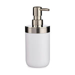 Seifenspender Berilo BP15-001-2 Weiß Silberfarben Kunststoff 350 ml 8 x 17 x 9 cm (6 Stück)