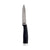 Schälmesser Kinvara Schwarz Silberfarben Edelstahl Kunststoff 2,5 x 20 x 1,5 cm 20 x 1,5 x 2,5 cm (12 Stück)