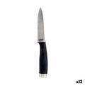 Schälmesser Kinvara Schwarz Silberfarben Edelstahl Kunststoff 2,5 x 20 x 1,5 cm 20 x 1,5 x 2,5 cm (12 Stück)