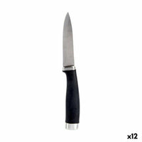 Schälmesser Kinvara Schwarz Silberfarben Edelstahl Kunststoff 2,5 x 20 x 1,5 cm 20 x 1,5 x 2,5 cm (12 Stück)