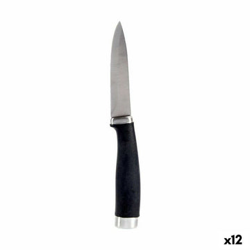 Schälmesser Kinvara Schwarz Silberfarben Edelstahl Kunststoff 2,5 x 20 x 1,5 cm 20 x 1,5 x 2,5 cm (12 Stück)