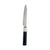 Küchenmesser Kinvara Schwarz Silberfarben Edelstahl Kunststoff 3 x 23,5 x 2 cm (12 Stück)