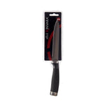 Küchenmesser Kinvara Schwarz Silberfarben Edelstahl Kunststoff 3 x 23,5 x 2 cm (12 Stück)