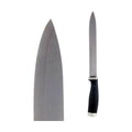 Küchenmesser Kinvara Schwarz Silberfarben Edelstahl Kunststoff 3,5 x 33 x 2 cm 33 x 2 x 3,5 cm (12 Stück)