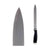 Küchenmesser Kinvara Schwarz Silberfarben Edelstahl Kunststoff 3,5 x 33 x 2 cm 33 x 2 x 3,5 cm (12 Stück)