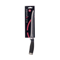 Küchenmesser Kinvara Schwarz Silberfarben Edelstahl Kunststoff 3,5 x 33 x 2 cm 33 x 2 x 3,5 cm (12 Stück)