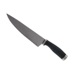 Küchenmesser Kinvara Schwarz Silberfarben Edelstahl Kunststoff 5 x 2 x 33 cm 5 x 33 x 2,5 cm (12 Stück)