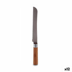 Wellenschliffmesser Kinvara Bambus Edelstahl 2,8 x 2,5 x 32 cm 32 x 2,5 x 3 cm (12 Stück)