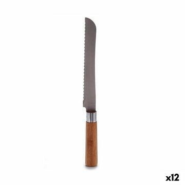 Wellenschliffmesser Kinvara Bambus Edelstahl 2,8 x 2,5 x 32 cm 32 x 2,5 x 3 cm (12 Stück)