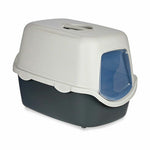 Katzentoilette Stefanplast PR410Q PR410Q Anthrazit Hellgrau Kunststoff 56,5 x 39,5 x 39 cm 39 x 29,5 x 56,5 cm 39 x 39,5 x 56,5