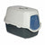 Katzentoilette Stefanplast PR410Q PR410Q Anthrazit Hellgrau Kunststoff 56,5 x 39,5 x 39 cm 39 x 29,5 x 56,5 cm 39 x 39,5 x 56,5
