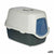 Katzentoilette Stefanplast PR410Q PR410Q Anthrazit Hellgrau Kunststoff 56,5 x 39,5 x 39 cm 39 x 29,5 x 56,5 cm 39 x 39,5 x 56,5