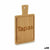 Tablett für Snacks Kinvara Schwarz Holz 11 x 1 x 19,5 cm 11 x 19 x 1,5 cm Mit Griff (48 Stück)