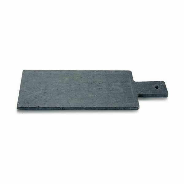 Tablett für Snacks Kinvara Schwarz Holz 9 x 1 x 23 cm 23 x 1 x 9 cm Mit Griff (48 Stück)