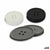 Untersetzer Kinvara Weiß Schwarz Grau Silikon Kunststoff Schaltfläche 9 x 2 x 9 cm 8,8 x 8,8 x 0,05 cm 8 x 0,05 x 8 cm 9 x 1,8 x