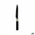 Küchenmesser Kinvara Schwarz Edelstahl Kunststoff 2,5 x 24 x 2,5 cm Marmor (12 Stück)