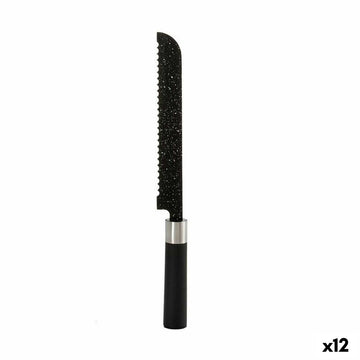 Wellenschliffmesser Kinvara Edelstahl Polypropylen 3,5 x 2 x 33 cm 33 x 2 x 3,5 cm Marmor (12 Stück)