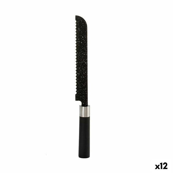 Wellenschliffmesser Kinvara Edelstahl Polypropylen 3,5 x 2 x 33 cm 33 x 2 x 3,5 cm Marmor (12 Stück)