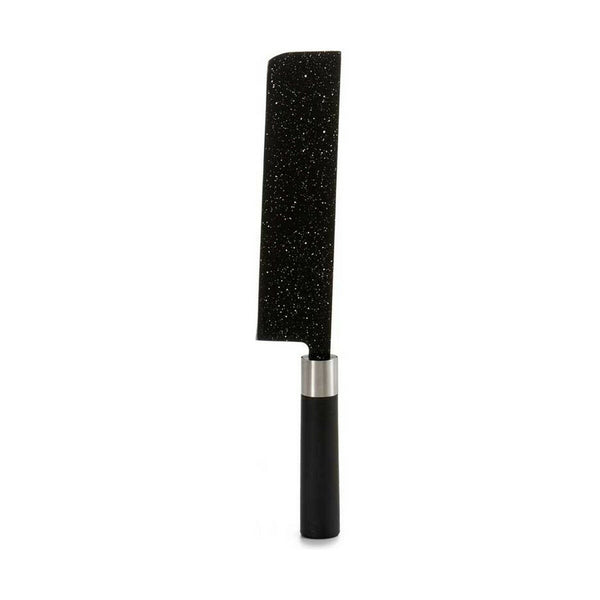 Küchenbeil Kinvara Schwarz Edelstahl Kunststoff 5,3 x 33 x 2,3 cm 33 x 2,3 x 5,3 cm Marmor (12 Stück)