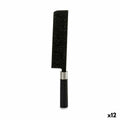 Küchenbeil Kinvara Schwarz Edelstahl Kunststoff 5,3 x 33 x 2,3 cm 33 x 2,3 x 5,3 cm Marmor (12 Stück)