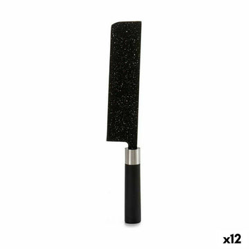 Küchenbeil Kinvara Schwarz Edelstahl Kunststoff 5,3 x 33 x 2,3 cm 33 x 2,3 x 5,3 cm Marmor (12 Stück)