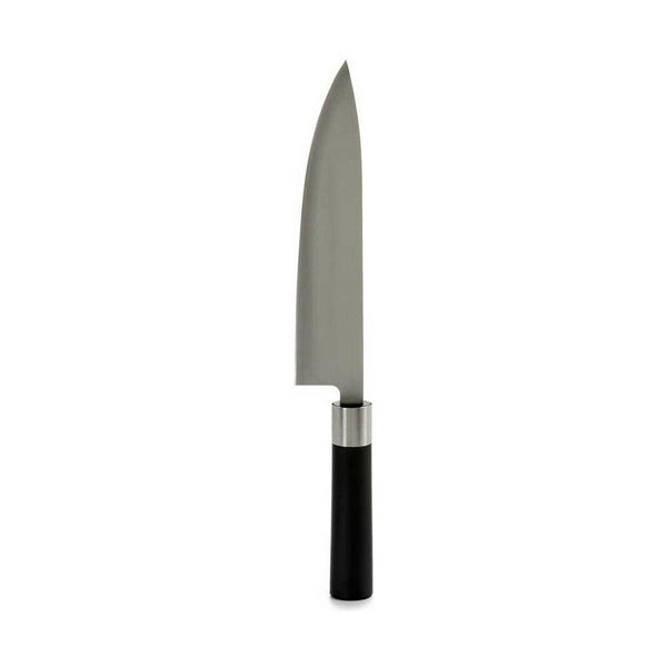 Küchenmesser Kinvara Schwarz Silberfarben Edelstahl Kunststoff 5 x 33,5 x 2,3 cm 33,5 x 2 x 5 cm (12 Stück)