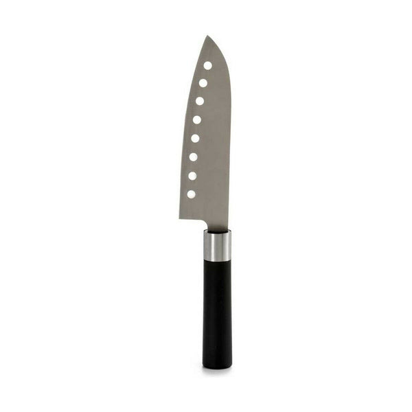 Küchenmesser Kinvara Schwarz Silberfarben Edelstahl Kunststoff 5 x 30 x 2,5 cm (12 Stück)