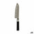 Küchenmesser Kinvara Schwarz Silberfarben Edelstahl Kunststoff 5 x 30 x 2,5 cm (12 Stück)